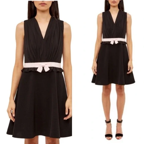 “TED BAKER” Vexi Pink Bow Dress